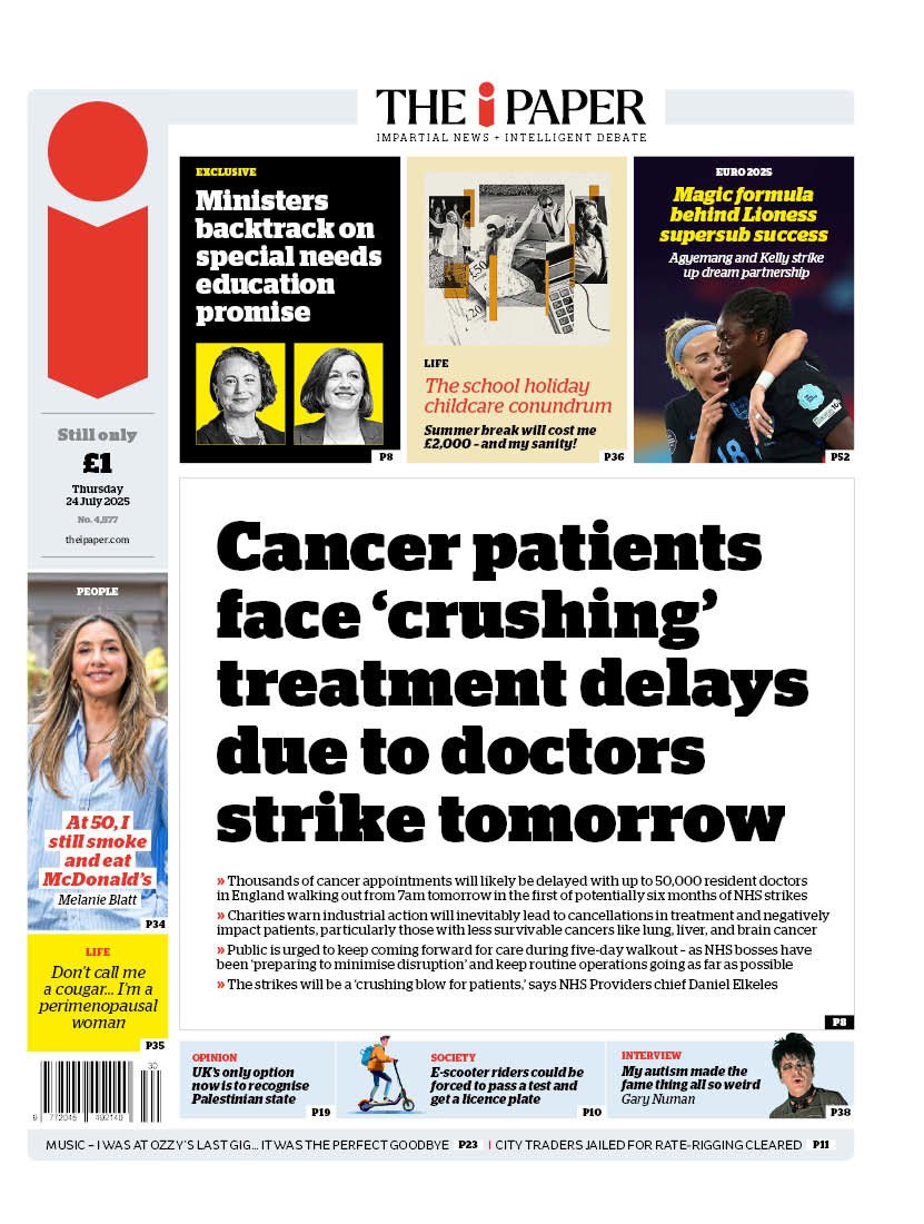 sophia_edw28123's tweet image. Strikes may delay #cancer care now, but the bigger threat is losing doctors for good.
Without real change, cancer patients will face worse delays, misdiagnosis, or no care at all.
This isn’t just a strike, it’s a warning the #NHS is breaking.
The goverment needs to act now.