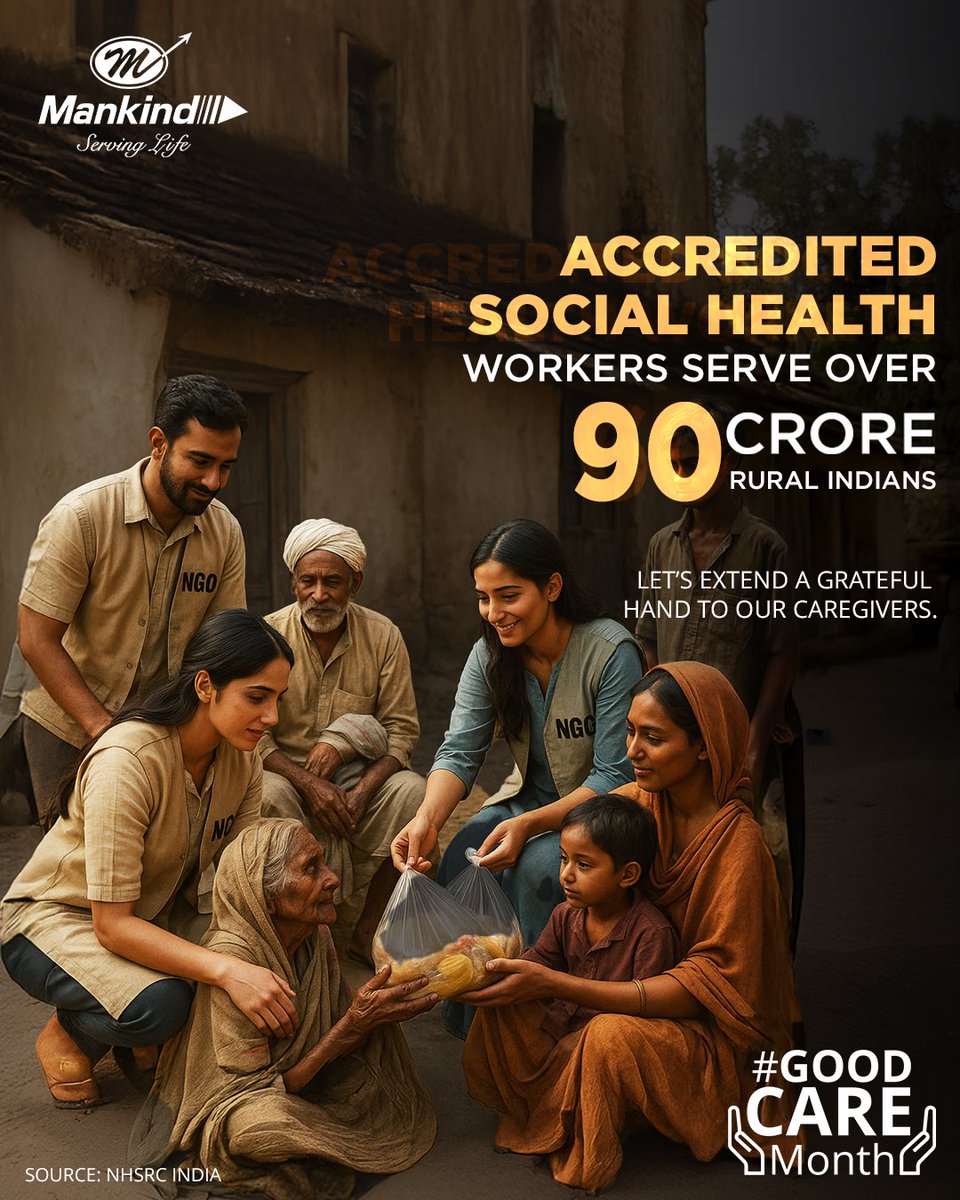 The ASHA initiative has made it possible for essential healthcare to reach 1000 people per ASHA worker. These heroes have served people especially in parts of rural India where quality and attentive healthcare ,ay not be easily accessible. 

#GoodCareMonth #MankindPharma