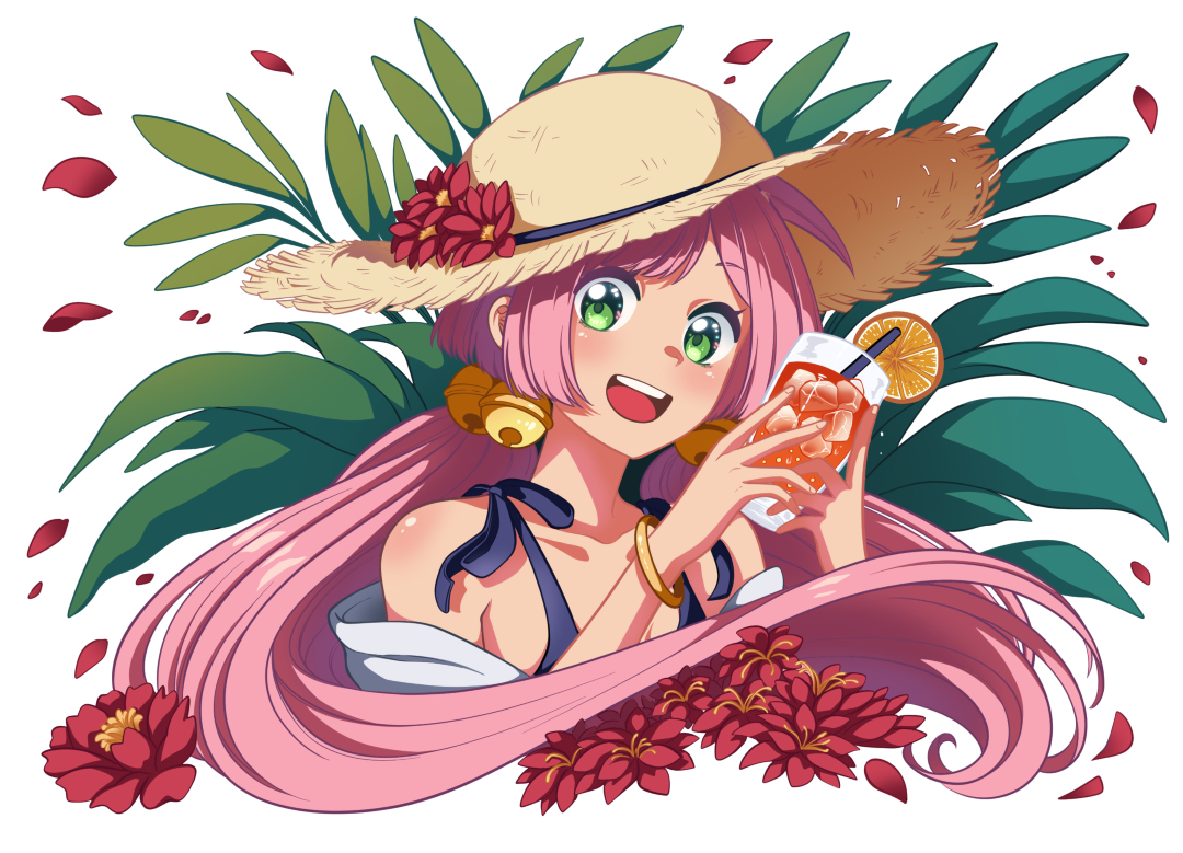 JennyMiki_'s tweet image. Faites comme Cynthia : pensez à vous protéger du soleil et à bien vous hydrater uwu 🌞💧