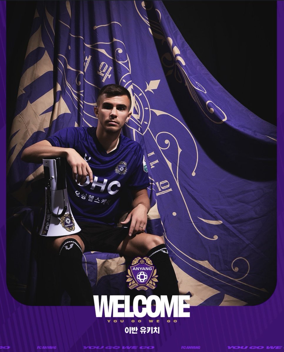 KORFootballNews's tweet image. OFFICIAL | FC Anyang have confirmed the signing of Croatian winger Ivan Jukić from Široki Brijeg. #kleague