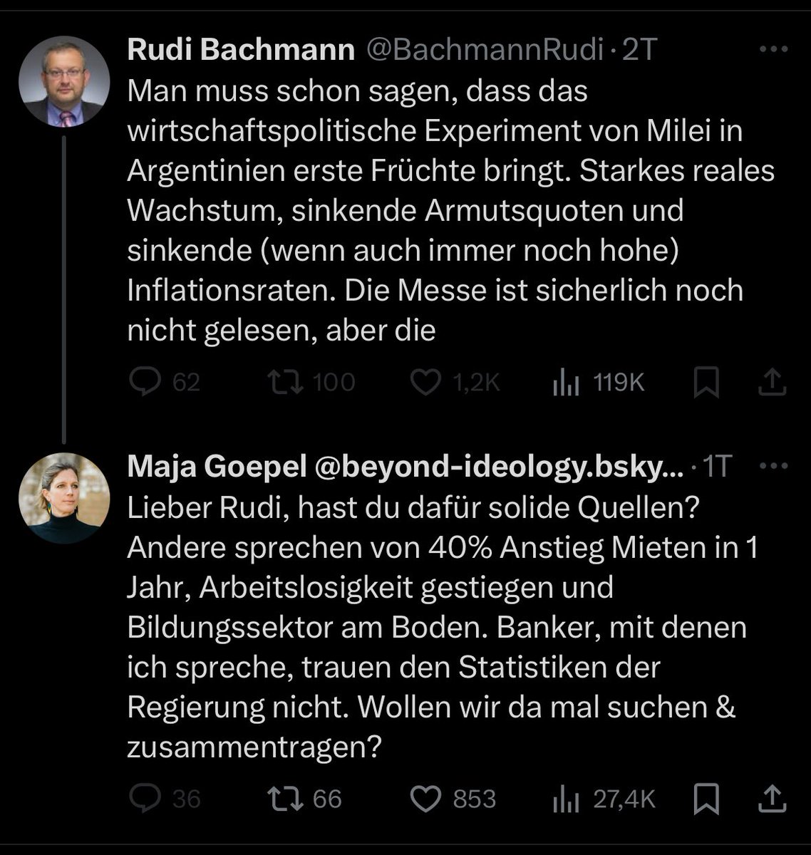 TobiasMeiser's tweet image. Wie nannte @beyond_ideology die Menschen in Deutschland, die der amtliche Statistik misstrauten?
#Schwurbelbanker
Was nicht ins Weltbild passt, kann nicht stimmen.