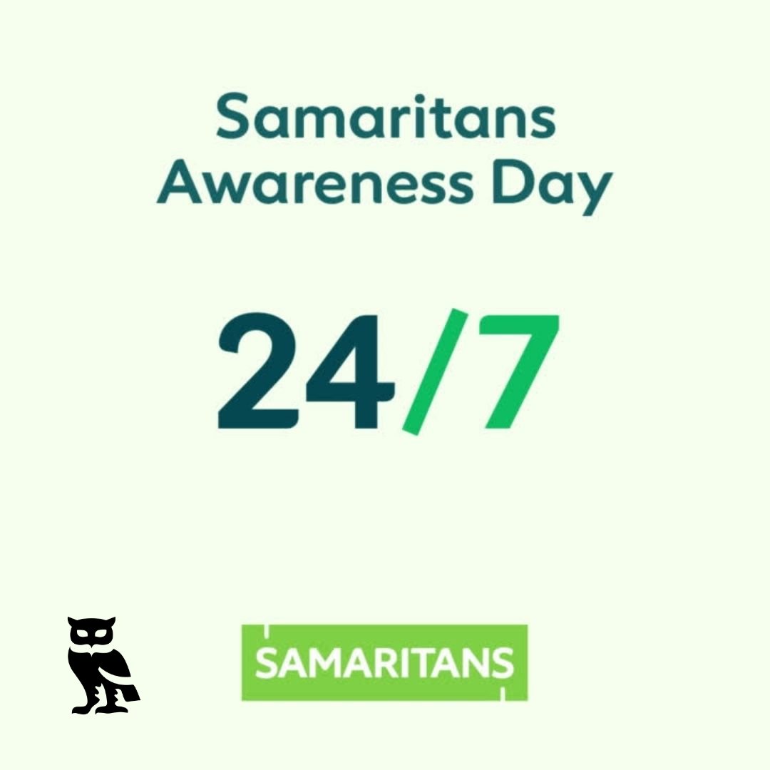 The 24th of July is Samaritan’s Awareness Day. 🧠💚 

Samaritans offers vital listening and support during tough times. Remember, talking can help you see your situation more clearly and explore new perspectives.