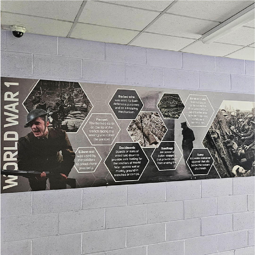 Print_ForSkwls's tweet image. We're sure you'll agree that the displays, designed by our team and installed at Winterhill School, look great. Creating an inspiring environment for students. Learn more ow.ly/QyIb50MVp6p #PrintForSchools #Education #WallDisplay #DigitalPrint #SubjectBoards #SchoolPrinters