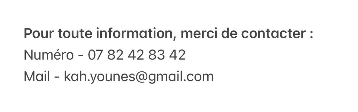 Partagez svp!!