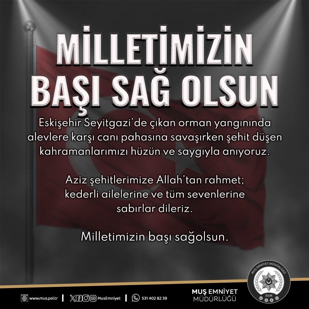 Milletimizin başı sağ olsun.🇹🇷