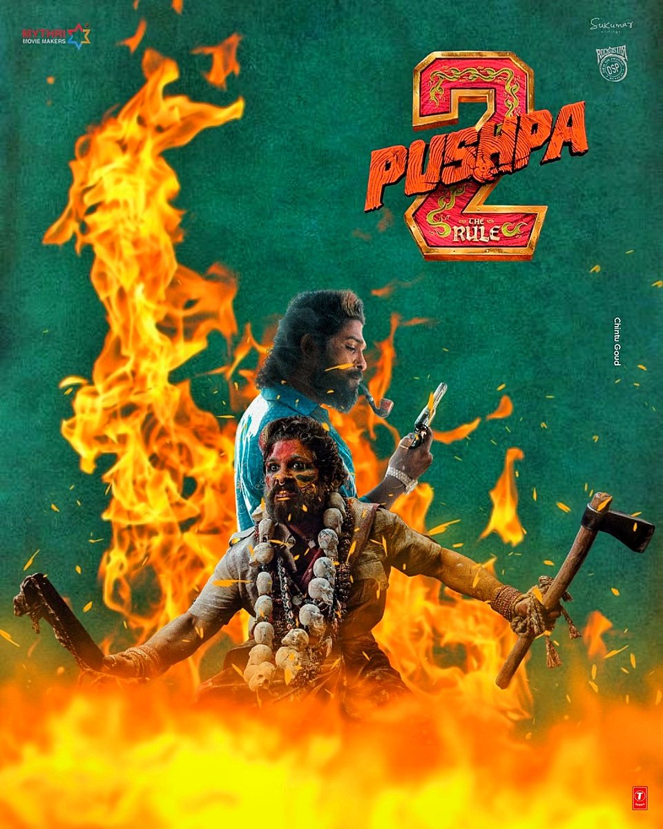 Chintu_Rebel_'s tweet image. Pushpa Gadi Rule❤🔥
@alluarjun @MythriOfficial
#Pushpa2TheRule #AlluArjun
Poster Design by @Chintu_rebel_