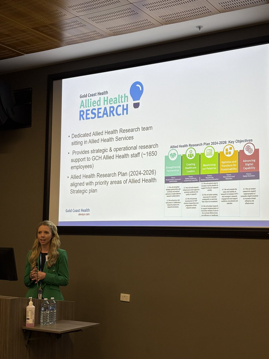 JRedHeart's tweet image. Looking forward to #alliedhealth event this evening here at #GoldCoast Hospital and Health Service representing @Institute4EBH @BondUniversity @SOLVECHD