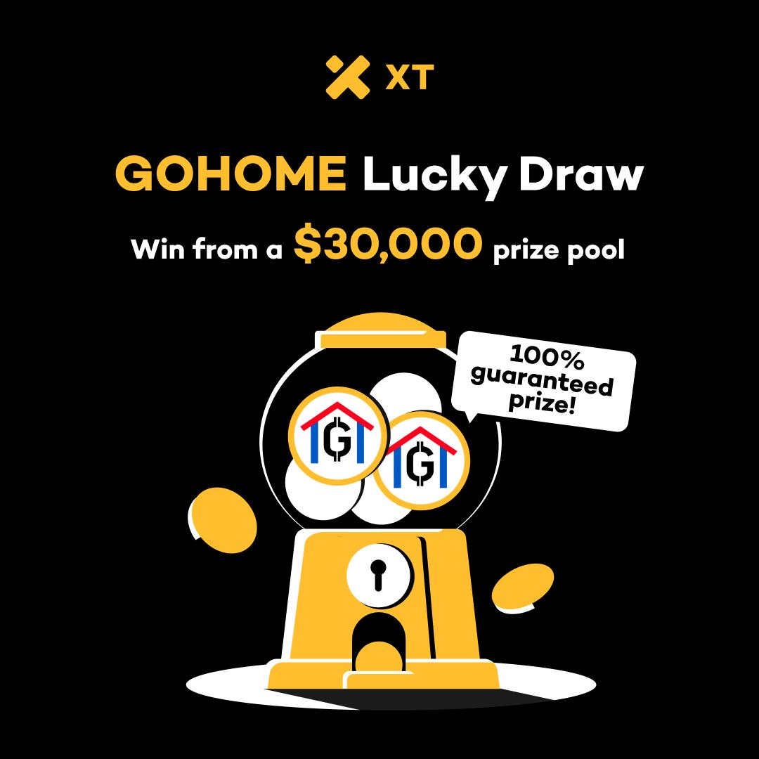XTexchange's tweet image. π #GOHOME Lucky Draw in Full Swing! | 100% Winning Chance! π @GoHome_Token
Spin for luck and win big! $30,000 prize pool up for grabs, every spin wins! π₯
π How to Join?
β
Deposit
β
Or Trade GOHOME
β
Or Invite Friends
π Get your spin entries and keep winning excitingβ¦