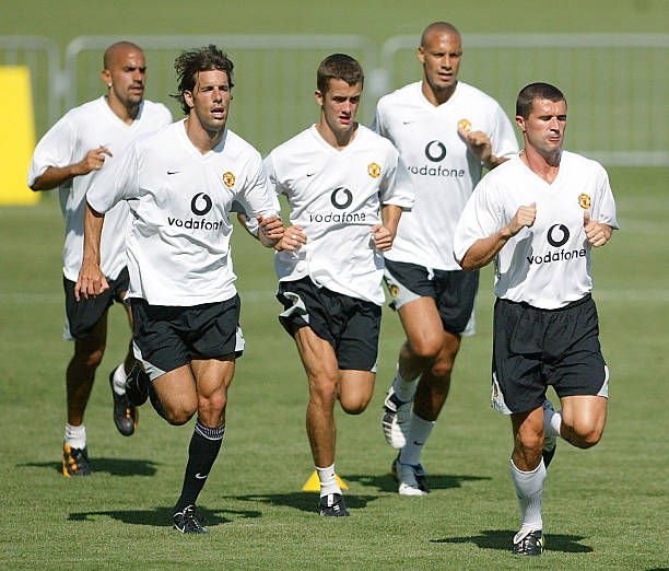 Cantona_Collars's tweet image. #OnThisDay 24th of July 2003:
Pre season training at the Nike facility in Portland, Oregon.