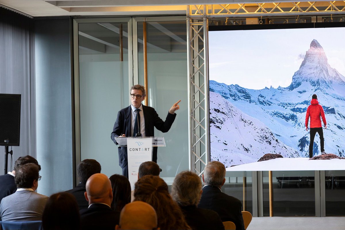 "Los catalizadores del cambio".
#CONTART2026 áreas temáticas:

1️⃣ BIM, Lean, Construcción offsite 
2️⃣ IA, IoT, realidad aumentada y virtual
3️⃣ Eficiencia energética y sostenibilidad
4️⃣ Edificios saludables
5️⃣ Conservación del patrimonio
6️⃣ Seguridad
7️⃣ Áreas transversales