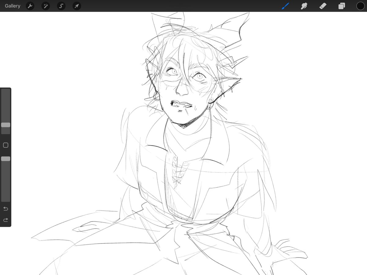 _eggs_bene's tweet image. verander sketch
pov u just asked where all ur spell components went