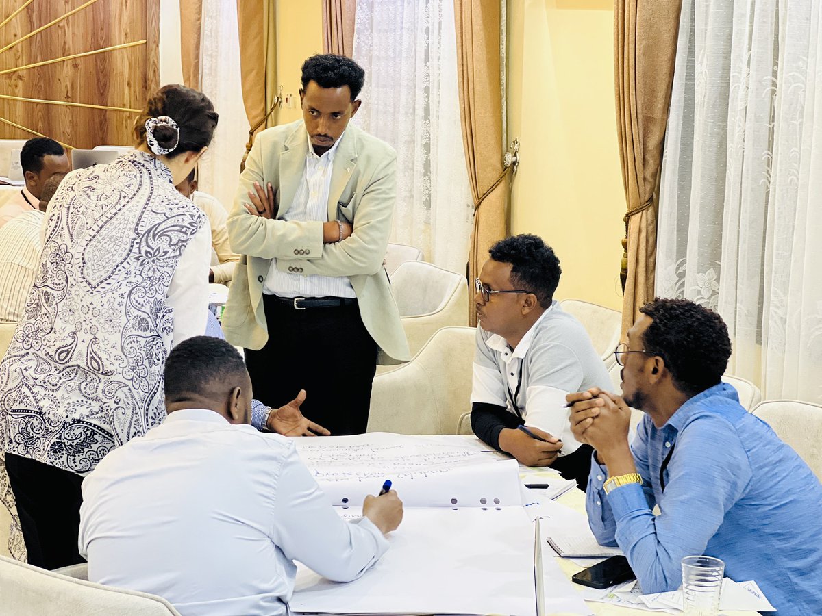 EcohubSomalia's tweet photo. Our Executive Director, Ali Farah @AliFarahA_, proudly facilitated the 1-week #LEHA training in Mogadishu, organized by @UNEP & @OCHASom. As part of the Steering Committee, EcoHub Somalia remains committed to greener humanitarian action in Somalia. 🌿🇸🇴
#Ecohubsomalia2025 https://t.co/tqIs3TRa8G