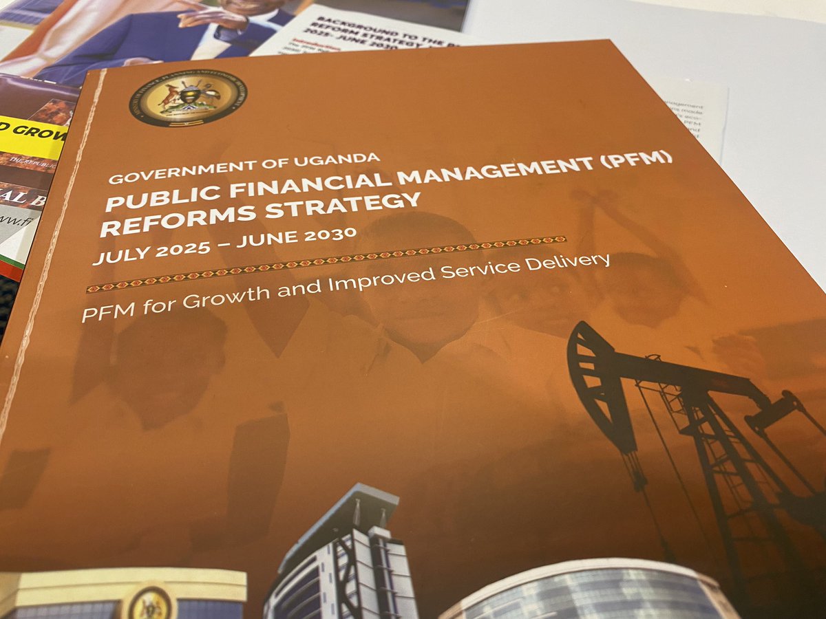 Chris Higenyi (@chrishigenyi) on Twitter photo .<a href="/mofpedU/">Ministry of Finance</a> outs $296 million Public Financial Management (PFM) Reforms Strategy July 2025 - June 2030 heavy on sustainable #debt management measures, oil, #gas & #extractives #tax policy & administration and #climatefinancing. #DoingMore #PFMReformsStrategy #TenfoldGrowth .<a href="/mofpedU/">Ministry of Finance</a> outs $296 million Public Financial Management (PFM) Reforms Strategy July 2025 - June 2030 heavy on sustainable #debt management measures, oil, #gas & #extractives #tax policy & administration and #climatefinancing. #DoingMore #PFMReformsStrategy #TenfoldGrowth