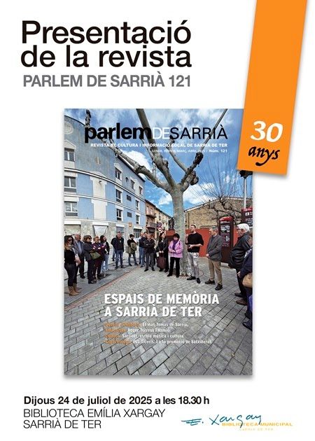 Mentre acabem de dilucidar si aquesta petita crisi esdevindrà una nova oportunitat, avui a la tarda presentarem com cal el darrer número publicat, amb la ferma voluntat que no sigui la darrera presentació, l'últim ball de la revista "Parlem de Sarrià". buff.ly/qPPg4Gt