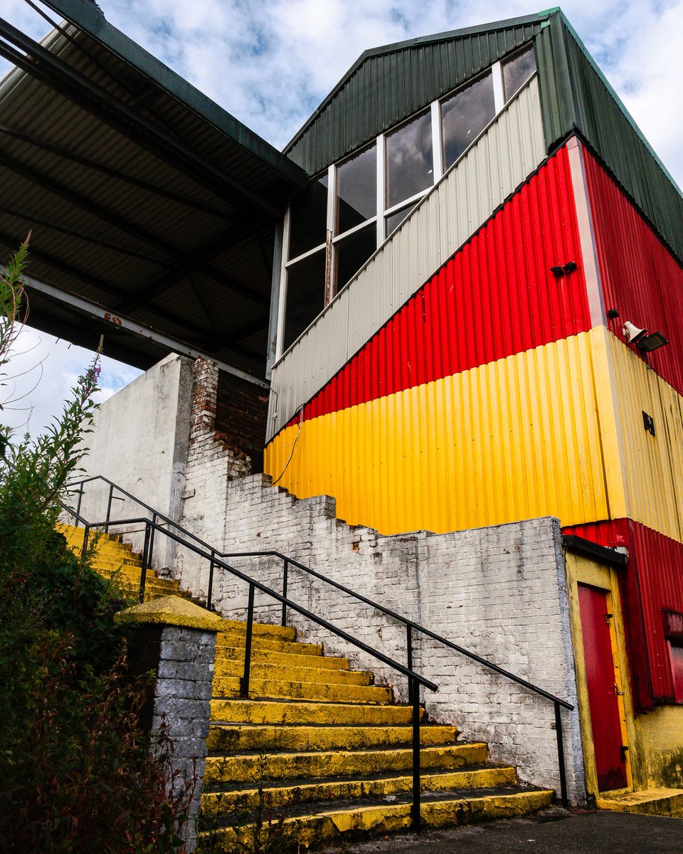 74frankfurt's tweet image. Cliftonhill Stadium, Coatbridge. Home of Albion Rovers. (2025) Pic: Reece Mullen