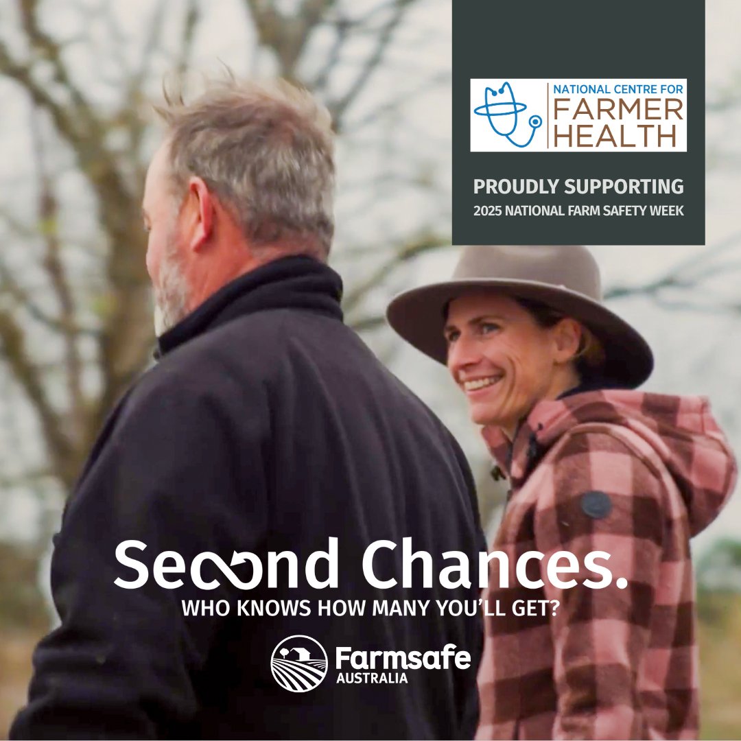 The National Centre for Farmer Health (@farmerhealth) on Twitter photo Building a culture where people speak up, share updates & look out for each other makes farms safer for everyone. This National Farm Safety Week, tune into our Campfire podcast Episode 4 for tips on good communication on the farm.
🎧farmerhealth.org.au/2021/07/26/cam…
<a href="/FarmsafeAust/">Farmsafe Australia</a> Building a culture where people speak up, share updates & look out for each other makes farms safer for everyone. This National Farm Safety Week, tune into our Campfire podcast Episode 4 for tips on good communication on the farm.
🎧farmerhealth.org.au/2021/07/26/cam…
<a href="/FarmsafeAust/">Farmsafe Australia</a>