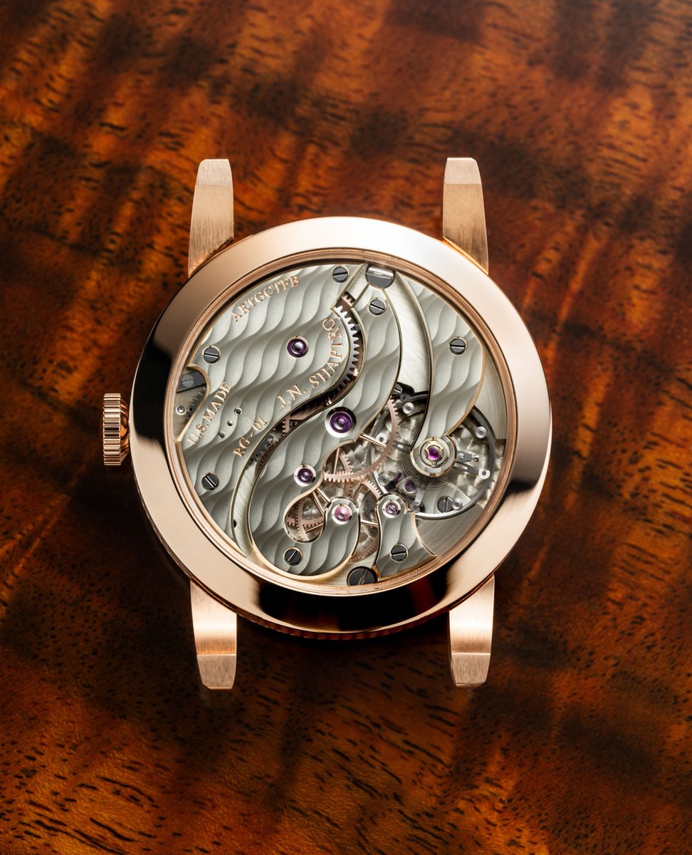 Celebrating #CasebackThursday with the handmade J.N. Shapiro Resurgence. An exquisite, completely in-house, California-made watch. 🌞

#AceJewelers #JNShapiro #Handmade