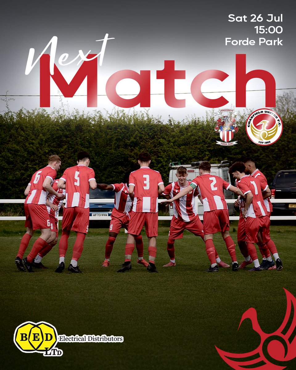 Cranfield United FC (@cranfieldunited) on Twitter photo ๐๏ธ| Up Nextโผ๏ธ
The league season begins on Saturday with a trip to <a href="/LangfordFC1/">Langford Football Club</a>.
Both sides will be looking to start the season well so come on over to support the team as they begin a new journey.
#UpTheCranes ๐๏ธ| Up Nextโผ๏ธ
The league season begins on Saturday with a trip to <a href="/LangfordFC1/">Langford Football Club</a>.
Both sides will be looking to start the season well so come on over to support the team as they begin a new journey.
#UpTheCranes