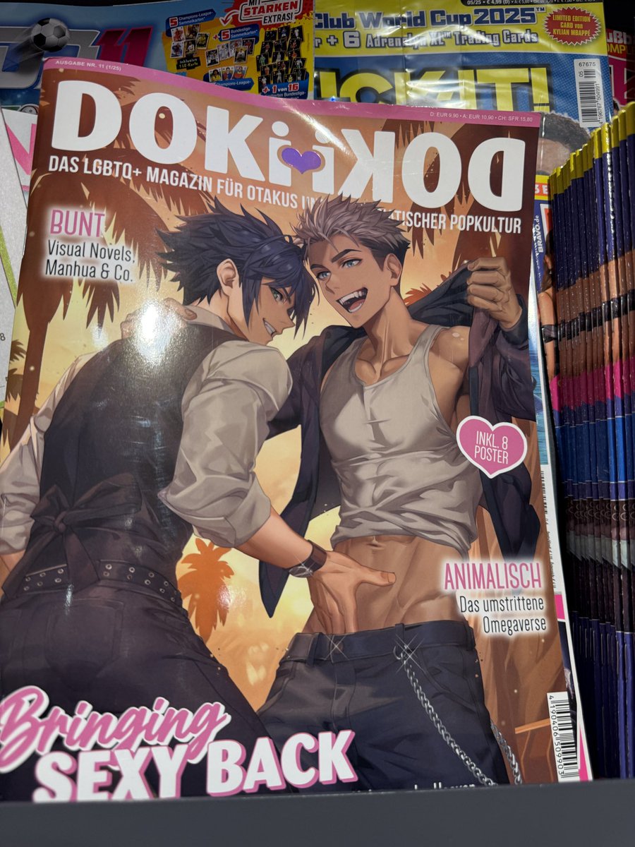 Direkt neben den Kindercomics. Im Hauptbahnhof Berlin. Homo-Pornoheftchen in Griffhöhe für Zehnjährige.

Diese Gesellschaft ist nicht tolerant. Sie ist degeneriert.
Wer so etwas zulässt, hat jede Grenze verloren – moralisch, geistig, zivilisatorisch.

Berlin zeigt, was aus einem