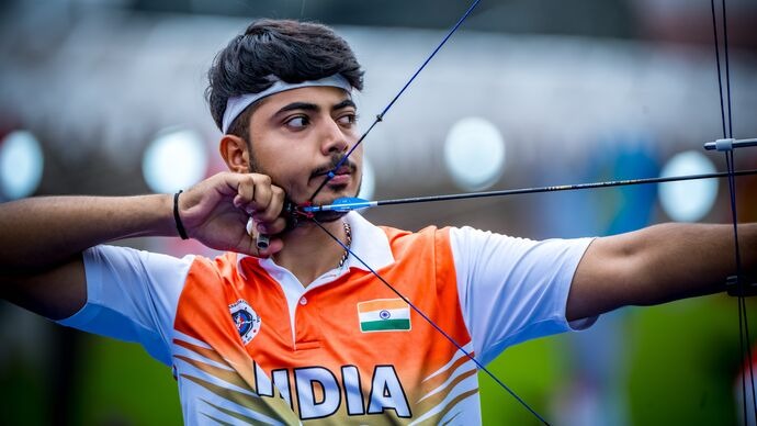 Media_SAI's tweet image. One medal🏅 assured in #CompoundArchery! 👏🏻

Parneet Kaur stormed into Compound Women’s Individual semis, while Sahil Yadav &amp;amp; Kushal Dalal set up an all-India🇮🇳 clash in Compound Men’s individual semis at the #WorldUniversityGames,  guaranteeing a podium for India 🇮🇳!…