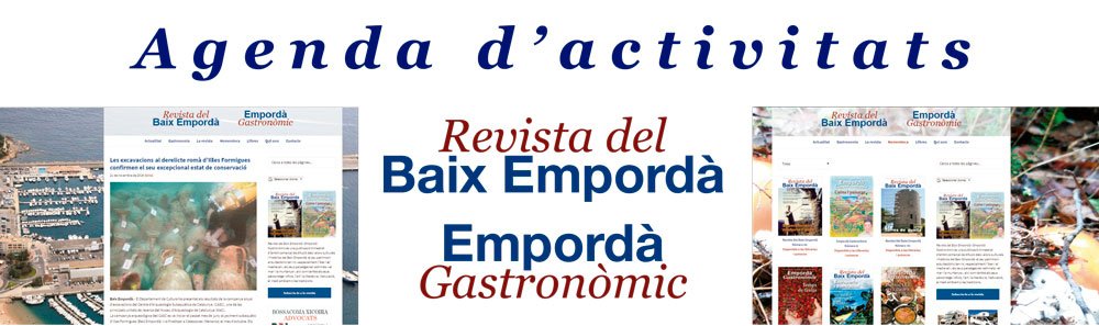 Revista Baix Empordà (@rbaixemporda) on Twitter photo L'<a href="/albons_cat/">Ajuntament d'Albons</a>, el barri Ridaura de Platja d’Aro, Santa Cristina de l'<a href="/ajuntamentcorca/">Ajuntament de Corçà</a>, L’<a href="/EMDlEstartit/">EMD L'Estartit</a>, Mont-ras, Sant Pol de <a href="/labisbalemporda/">La Bisbal d'Empordà</a> i <a href="/StaCristinaAro/">Visit SantaCristina</a> celebren la seva Festa Major aquest cap de setmana: revistabaixemporda.cat/cap-de-setmana… L'<a href="/albons_cat/">Ajuntament d'Albons</a>, el barri Ridaura de Platja d’Aro, Santa Cristina de l'<a href="/ajuntamentcorca/">Ajuntament de Corçà</a>, L’<a href="/EMDlEstartit/">EMD L'Estartit</a>, Mont-ras, Sant Pol de <a href="/labisbalemporda/">La Bisbal d'Empordà</a> i <a href="/StaCristinaAro/">Visit SantaCristina</a> celebren la seva Festa Major aquest cap de setmana: revistabaixemporda.cat/cap-de-setmana…