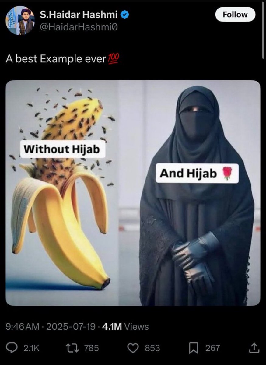 qureshik74's tweet image. The banana is wearing a hijab?  🤔