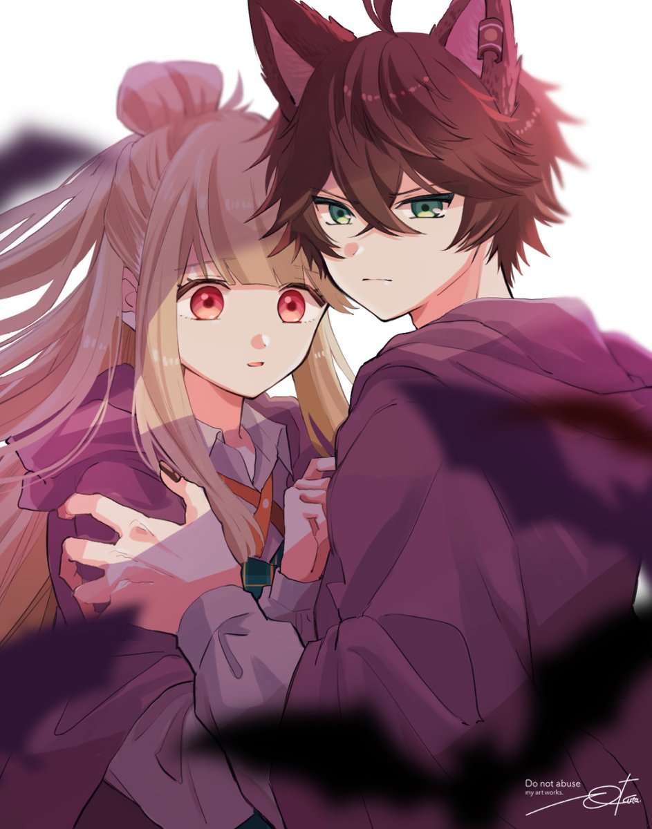 g_fantasy's tweet image. 【#狼くんの隠しゴト】
3巻発売を記念して、二ツ野なつ汰先生よりイラストとコメントが届きました!
「3巻は『夜』をテーマに仕上げました!🌙また目次ページの描き下ろしが可愛く描けたので是非めくってみてください⭐️」(二ツ野なつ汰)