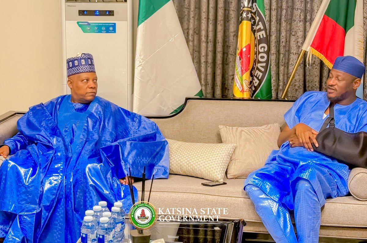Dikko Umaru Radda, Ph.D. CON. (@dikko_radda) on Twitter photo Yesterday, I received the Vice President, <a href="/KashimSM/">Kashim Shettima</a> and his entourage in my residence on a well-wishing visit over a minor accident I was involved last week. I appreciate the gesture and it reflects strong bond of leadership and shared humanity that’s beyond politics. Yesterday, I received the Vice President, <a href="/KashimSM/">Kashim Shettima</a> and his entourage in my residence on a well-wishing visit over a minor accident I was involved last week. I appreciate the gesture and it reflects strong bond of leadership and shared humanity that’s beyond politics.