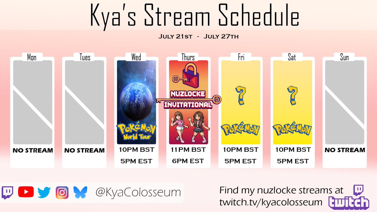 KyaColosseum's tweet image. New schedule 🙌
Will not only be starting a new challenge on Friday, but will be giving @Valkyrae her first VGC coaching session tonight at 11pm GMT/3pm PT!
Definitely not one to miss
