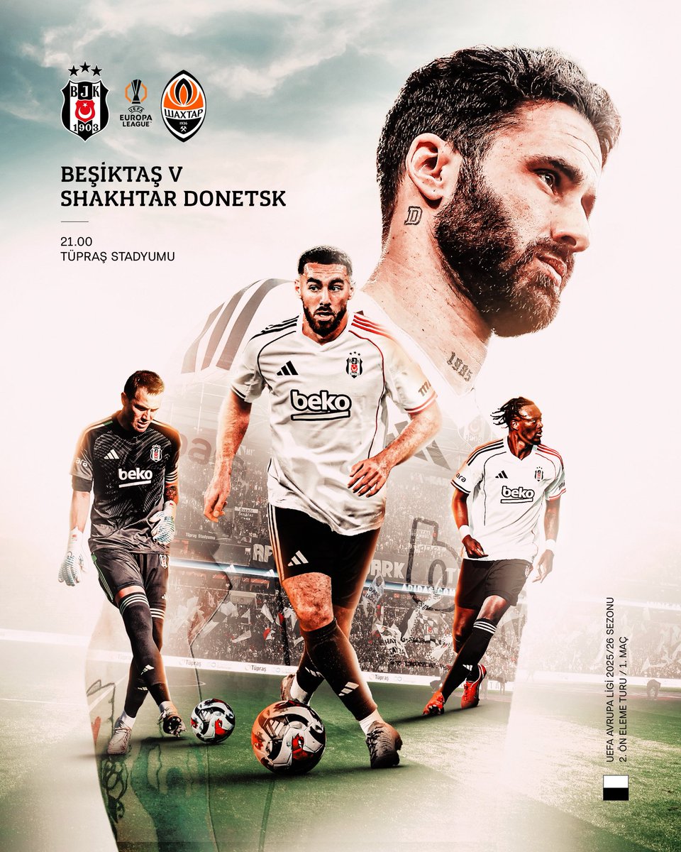 ⚫ MAÇ GÜNÜ ⚪

🆚 Shakhtar Donetsk
🕓 21.00
🏆 UEFA Avrupa Ligi 
🏟 Tüpraş Stadyumu 
📺 HT Spor