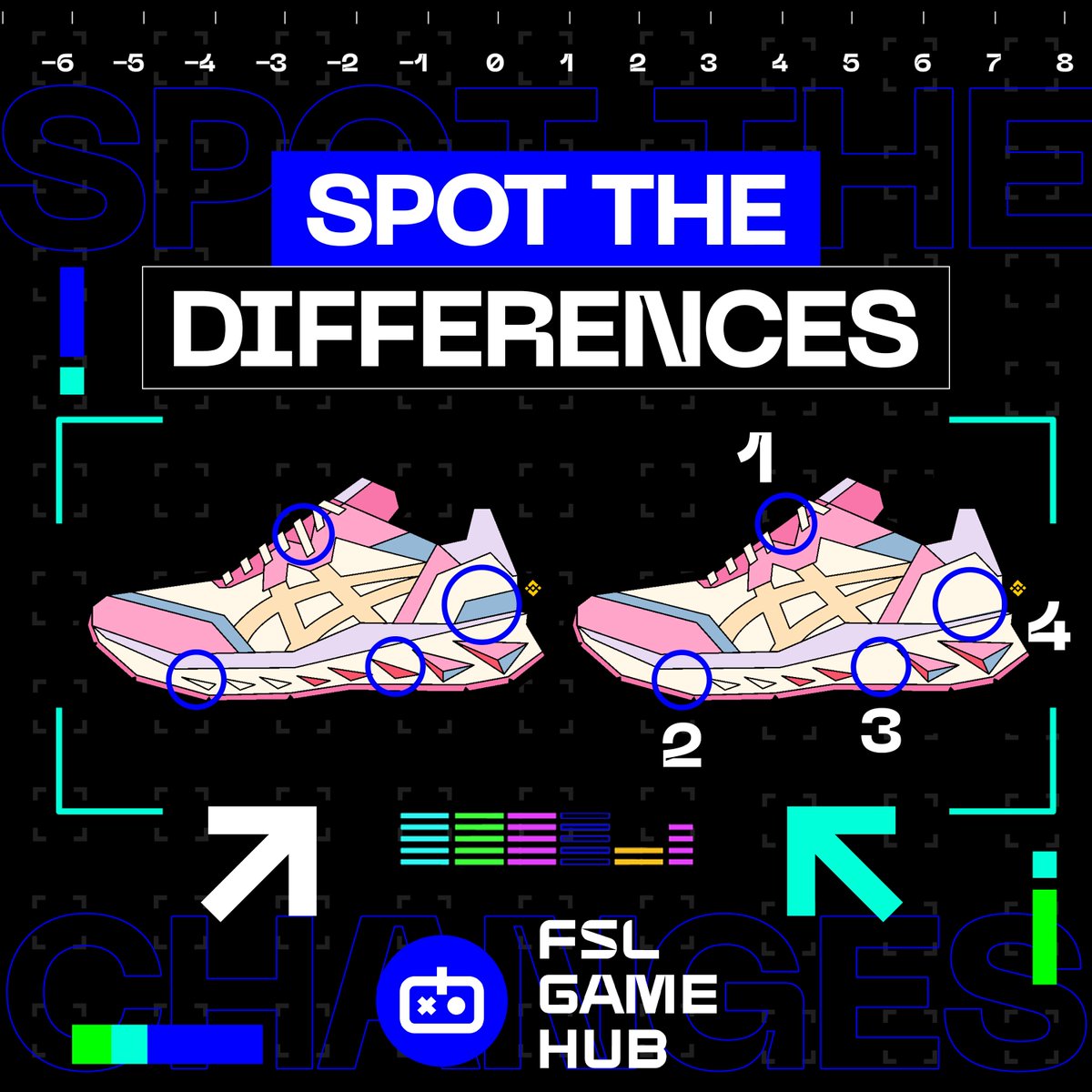 FSLGameHub (@fslgamehub) on Twitter photo 👀 ONE SHOT: SPOT THE DIFFERENCES
Think you’ve got eagle eyes?
🎯 How it works:
1️⃣ Head over to FSL Game Hub
2️⃣ Open today’s ONE SHOT
3️⃣ Spot the differences and earn 100 Starlets!
⚡ FLASH GIVEAWAY
🏆 250 GMT to 1 lucky winner who:
✅ Follows <a href="/FSLGameHub/">FSLGameHub</a>
💙 Likes and 👀 ONE SHOT: SPOT THE DIFFERENCES
Think you’ve got eagle eyes?
🎯 How it works:
1️⃣ Head over to FSL Game Hub
2️⃣ Open today’s ONE SHOT
3️⃣ Spot the differences and earn 100 Starlets!
⚡ FLASH GIVEAWAY
🏆 250 GMT to 1 lucky winner who:
✅ Follows <a href="/FSLGameHub/">FSLGameHub</a>
💙 Likes and