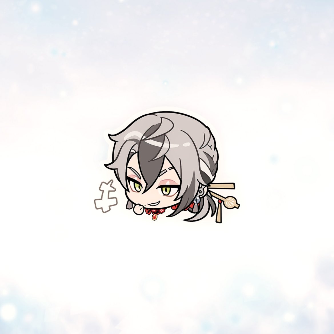 nukaniwiki's tweet image. 新たなステッカーです！(キャラクター入手で解放)