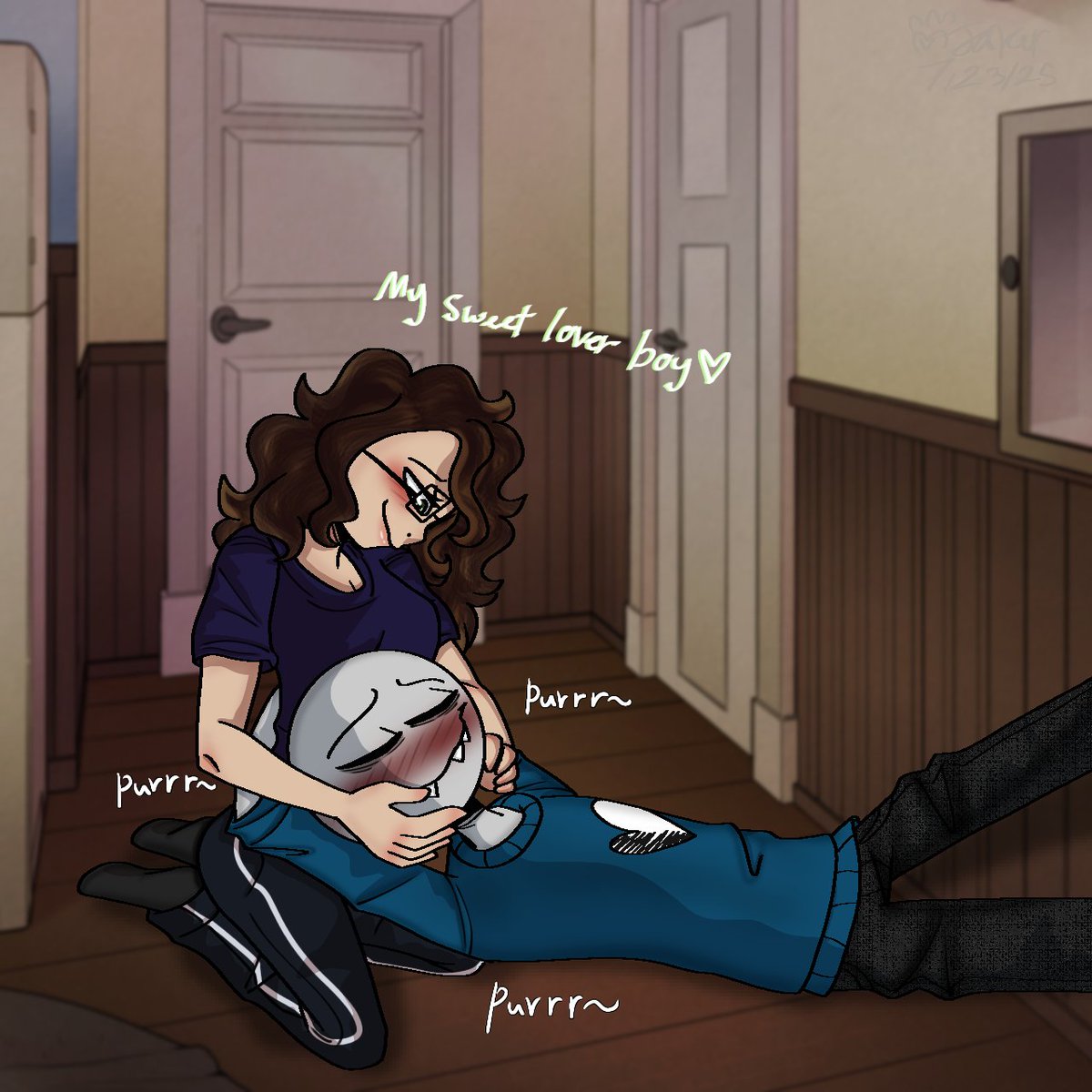 Jasperkitty151's tweet image. Loving on my man like he deserves&lt;3
#myboyfriend #selfship #yumeship #yourboyfriendgame #ybgart #peterybg #yourboyfriend #yourboyfriendgame #yourboyfriendgamefanart #ybgfanart #ybgame #yourboyfriendgamepeter #yourboyfriendgamepeterfanart