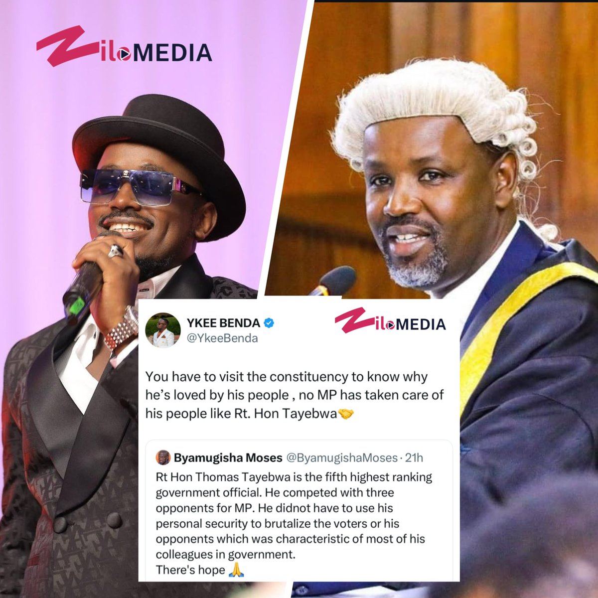 Zilo_Media's tweet image. “No Mp has taken care of his people like Rt. Hon @Thomas_Tayebwa.” ~Says @YkeeBenda