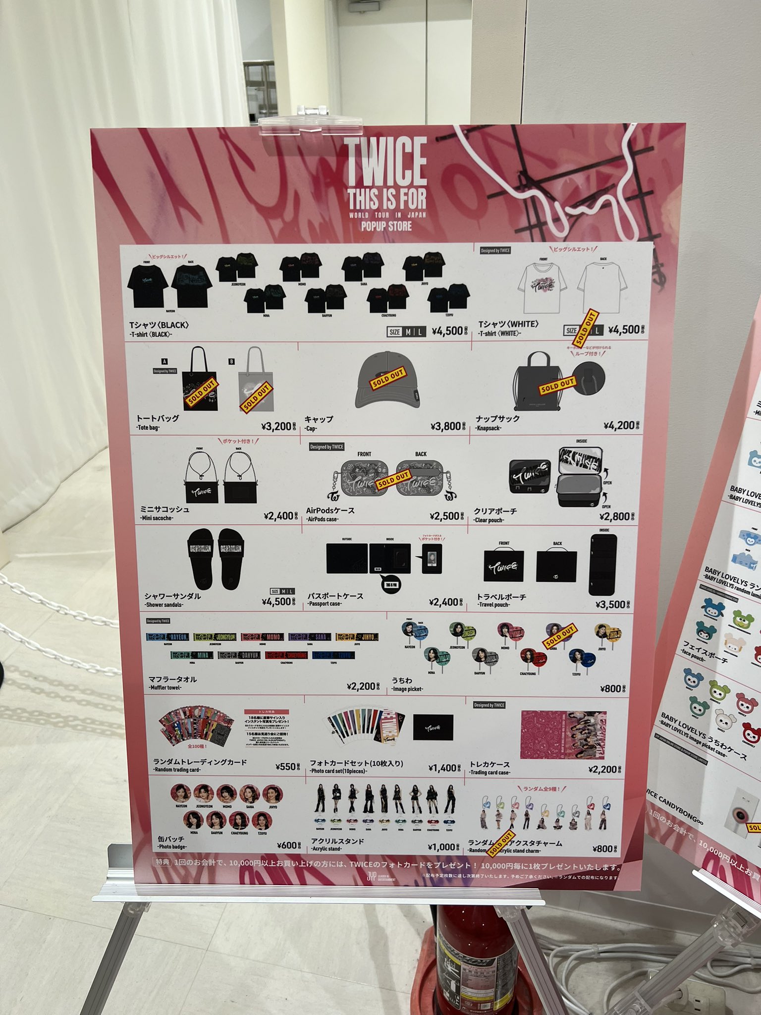 TWICE THIS IS FOR リバーシブルバッグチャーム ミナ ミブリー 新品未使用】最新 TWICE モモ リバーシブルバッグチャーム【未