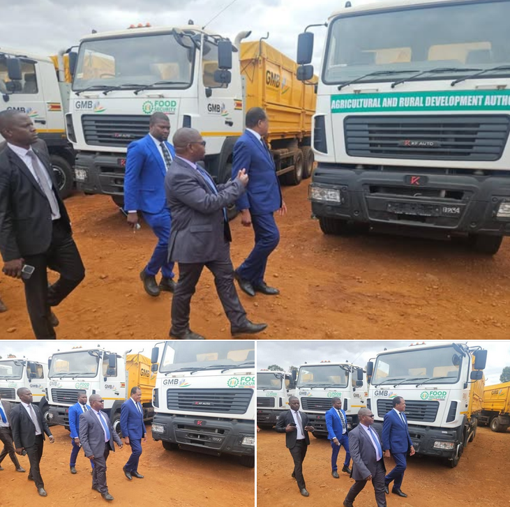 SimangalisoDub5's tweet image. The @ZimGov has taken a significant step towards enhancing agric efficiency by equipping strategic institutions with trucks&operational vehicles. This initiative will ensure the timely distribution of farming inputs&the prompt delivery of grain to our national strategic reserves