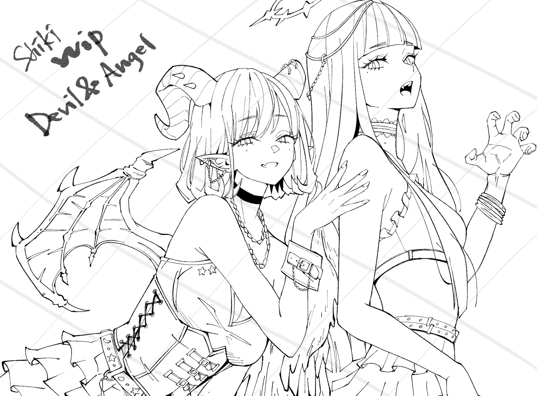 楽画鬼shiki on X: 