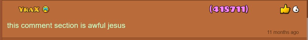GDAnnihilator's tweet image. YraX, why do you take the Lord&apos;s name in vain? 😭😭