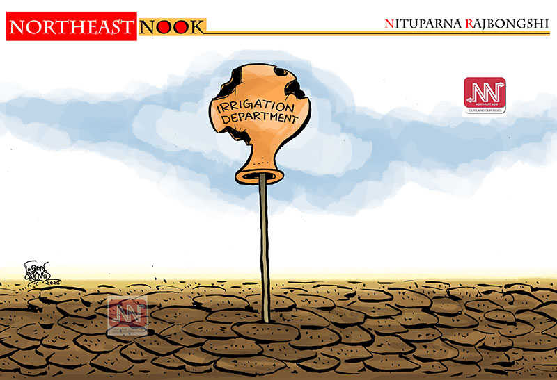 NituparnaRaj's tweet image. Northeast Nook | Northeast Now
#drought #paddyfield #irrigation