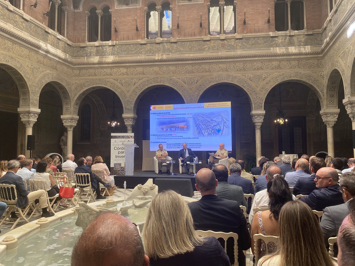 Excelente jornada organizada por la <a href="/CECOes_/">CECO</a> en Sevilla para presentar el proceso que sigue la Base Logística del <a href="/EjercitoTierra/">Ejército de Tierra 🇪🇸</a> en Córdoba.