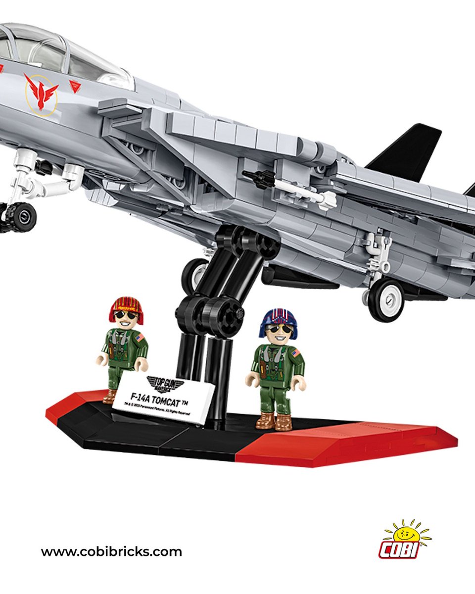 COBI_Bricks's tweet image. 🛩️ The licensed F-14 TOMCAT from TOP GUN: MAVERICK is now available at the COBI store!
 This model, featuring the colors of the fictional enemy nation from the movie, has officially entered regular sales and is waiting for you here:
 👉 cobibricks.com/product/grumma…
Don&apos;t be fooled by…