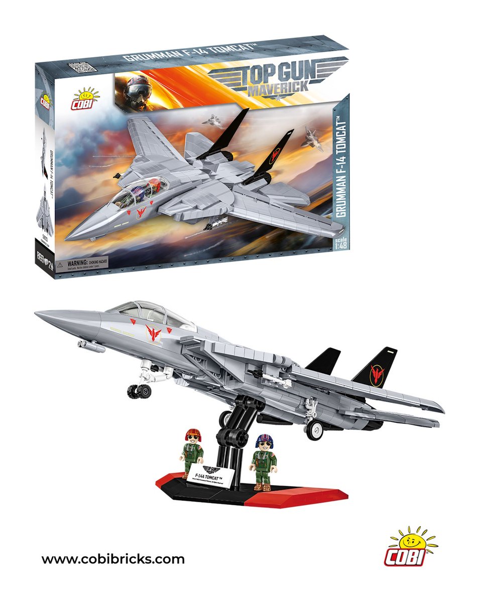 COBI_Bricks's tweet image. 🛩️ The licensed F-14 TOMCAT from TOP GUN: MAVERICK is now available at the COBI store!
 This model, featuring the colors of the fictional enemy nation from the movie, has officially entered regular sales and is waiting for you here:
 👉 cobibricks.com/product/grumma…
Don&apos;t be fooled by…