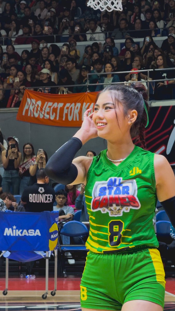 mikhaforever_'s tweet image. I fell in love with you when I first saw your photos from ASG 2024.
At ASG 2025, I finally got to watch you play up close.
I promise, I'll be there again for ASG 2026, 2027, 2028β¦.
You did so great, Mikha β₯οΈπ