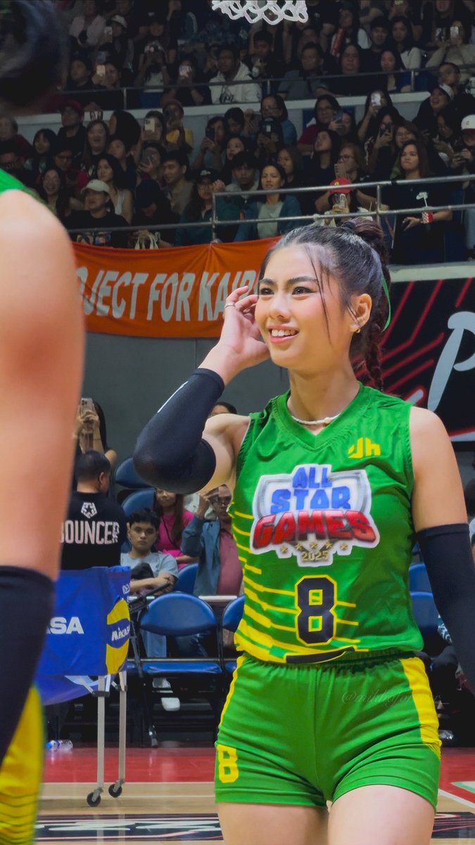 mikhaforever_'s tweet image. I fell in love with you when I first saw your photos from ASG 2024.
At ASG 2025, I finally got to watch you play up close.
I promise, I'll be there again for ASG 2026, 2027, 2028β¦.
You did so great, Mikha β₯οΈπ