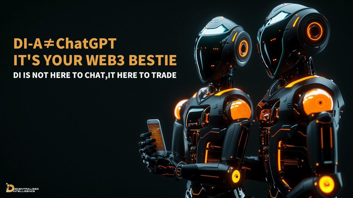 Didotxyz_'s tweet image. DI-A ≠ ChatGPT. It’s your Web3 bestie.
DI-A is not here to chat, it here to trade. 📈
🔸 Designed specifically for crypto trading
🔸 Scans meme coins, altcoins and market insight.
🔸 Gives you actionable entry/exit zones