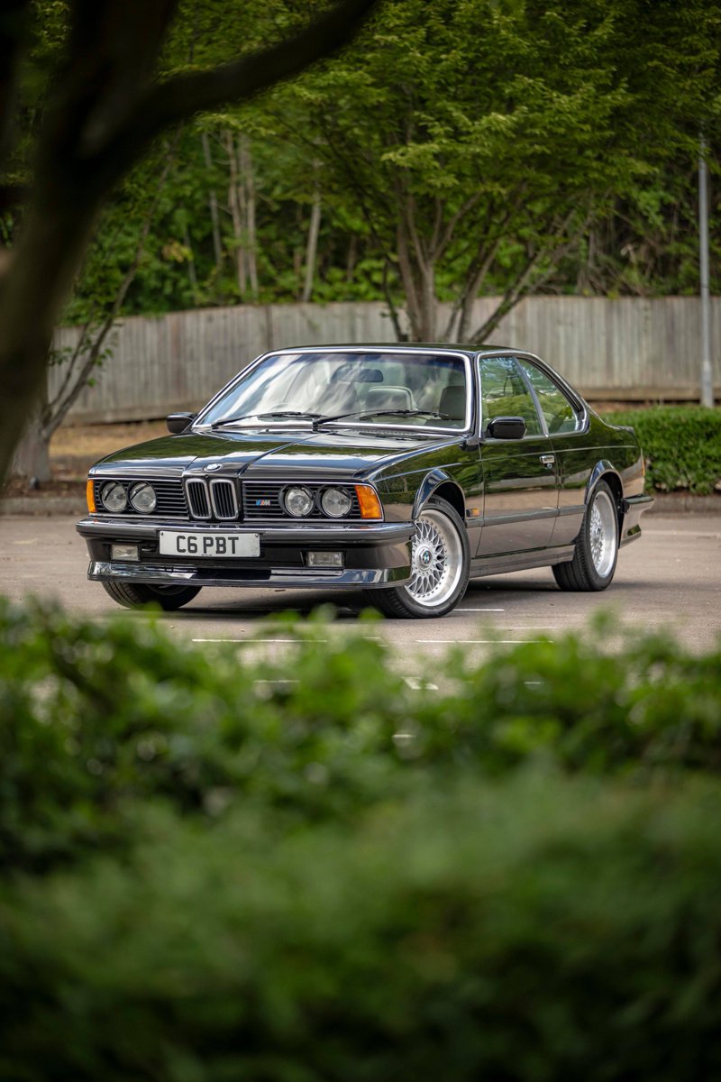 BonhamsCars's tweet image. Fitted with the desirable manual gearbox, this lovingly maintained 1986 M635 CSI is finished in "Diamond Black" with a beige leather interior 🇩🇪 Live Auction | tinyurl.com/2y5u3sr9