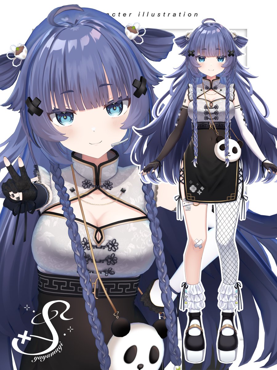 yaya_mugi's tweet image. #7月のVTuberフォロー祭り︎

わわわわわわあと20名様で
フォロワーさん1万人⁉️

憧れで夢だったいっ1万人⁉️🥹🥹🥹

つい先月3D化した個人勢Vtuberです💎
2Dの姿と3Dの姿並べてみました🥟!!

あと20名のお優しいお方いらっしゃいませんか〜〜〜！！！！？🩵