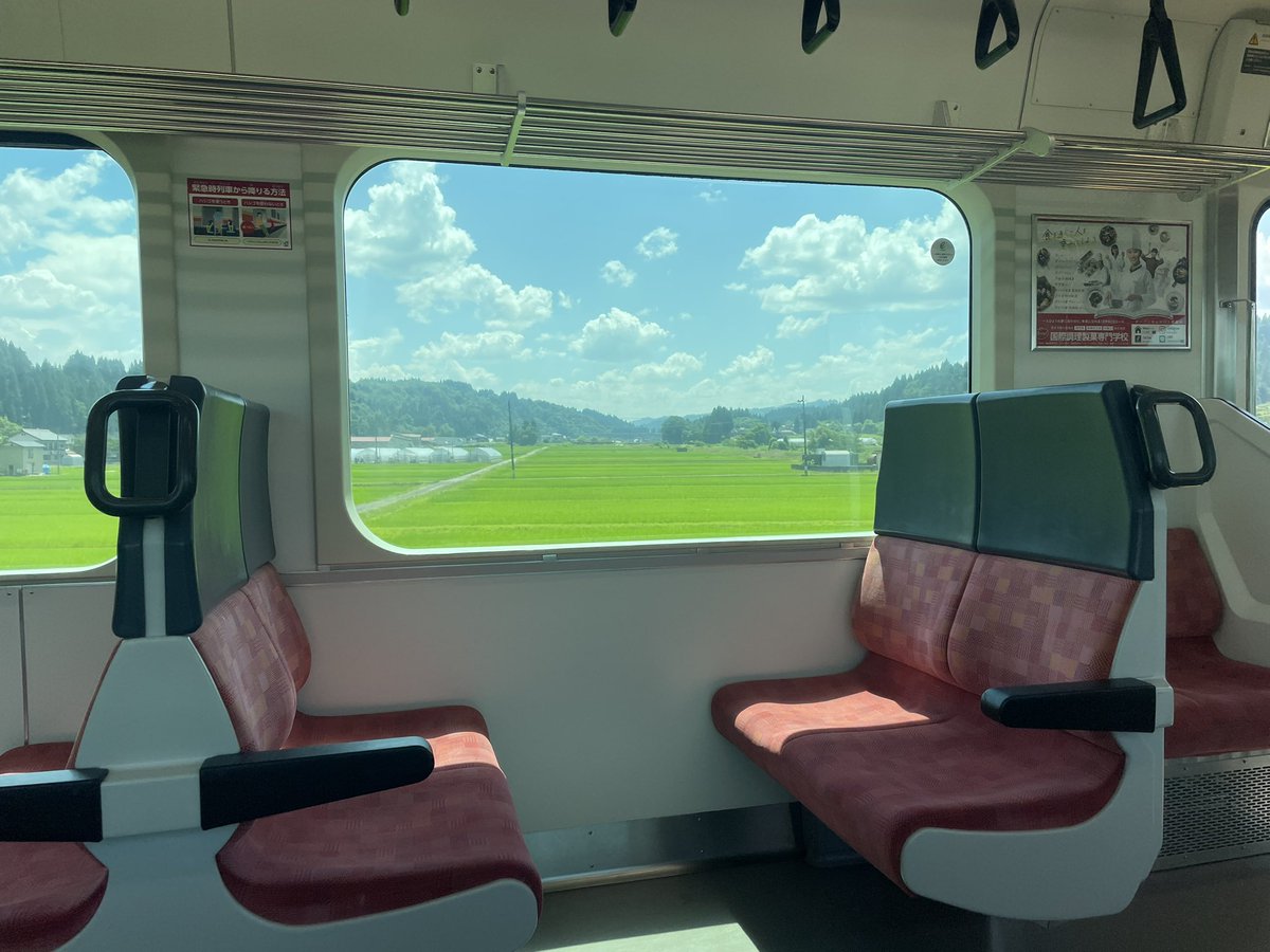 ynu_hazawa's tweet image. 浦佐→新潟は100km超えるので学割を発動
小出で只見線に乗り換える旅行者が多く貸切になってしまった