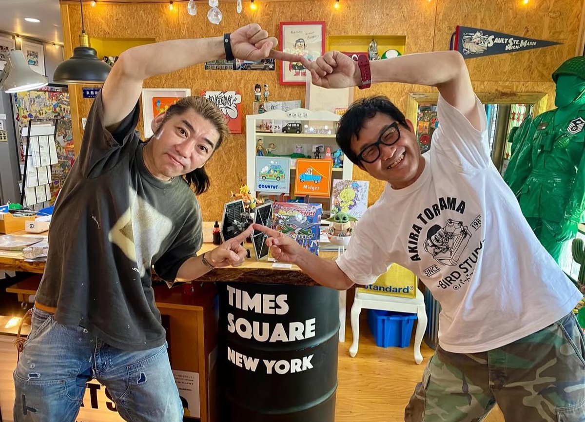 ShenronZ_'s tweet image. Matsuyama y Toyotaro juntos. Han estado 4h charlando sobre Dragon Ball y otros hobbies como Star Wars 🔥