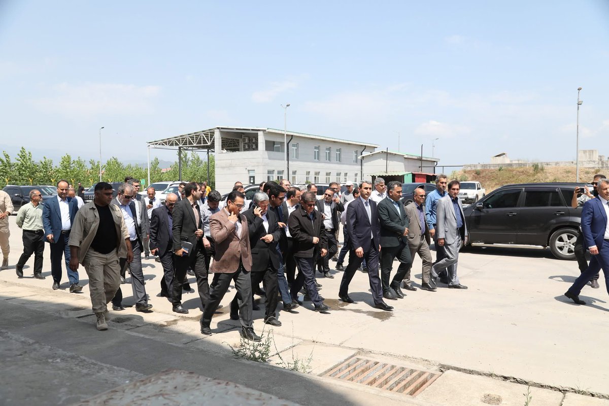 🇦🇿🇮🇷 ADY Chairman Rovshan Rustamov &amp; Jabbar Ali Zakeri, Iran Railways Director, discussed key development phases &amp; implementation timelines of the Astara Terminal, focusing on the completion of this project by this yearend.

✅ Up to date, 90% of design work &amp; roughly 75% of